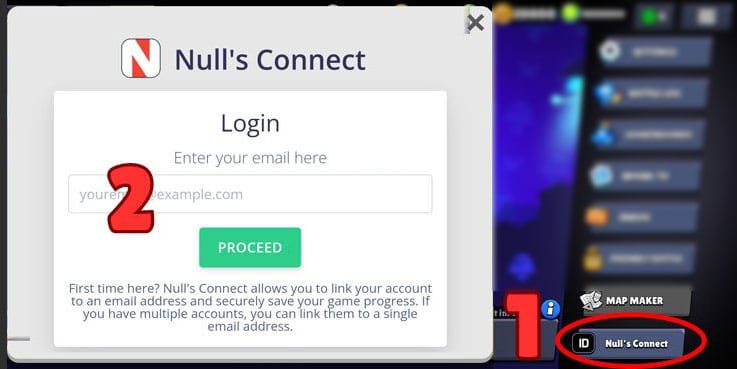 Cómo vincular tu cuenta con Null's Connect.